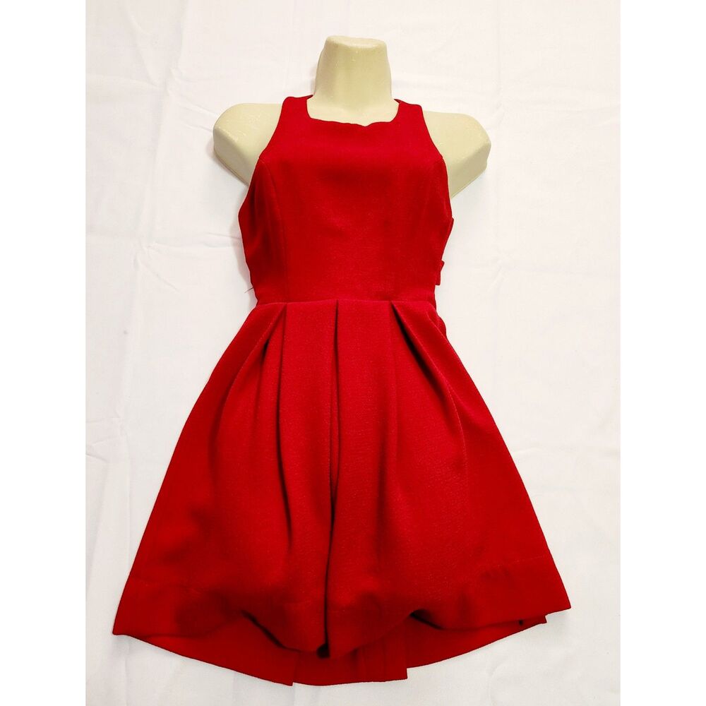 Lulu's Red Backless Dress Size XS - Picture 4 of 8